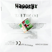 Haooryx 300pcs Christmas Theme Make A Pickle Face Scene Sticker Roll, Make Your Own Pickle Gherkin Sticker Decals Mix and Match DIY Cartoon Cucumber Art Craft for Kids Xmas Party Favor Supplies