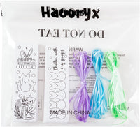 Haooryx 75Pcs Easter Color Your Own Bookmarks, Funny Bunny Peeps Book Mark Tags Kids DIY Coloring Blank Bookmarks for Easter Day Party Favor Gifts Student Rewards Supplies Classroom Art Craft Supplies