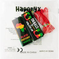 Haooryx 120Pcs Black History Month Bookmarks, Black History Matter Bookmark for Celebrate African American BHM Festival Decoration School Inspirational Event Classroom Stationery Handout Supplies