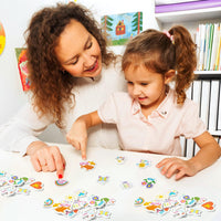 Haooryx 300pcs Religious Cartoon Foam Stickers Sunday School Bible Christian Faith Rainbow Heart Shape Self Adhesive EVA Foam Sticker 3D Puffy Cute Sticker for Kids Rewards Scrapbook Laptops Decor