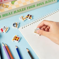 Haooryx 60pcs Armor of God Mini Eraser for Kids Religious Theme Pencil Erasers Christian Nativity Mini Bulk Erasers for Student Classroom Activities Supplies Homework Sunday School Reward Gift Filler