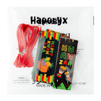 Haooryx 120Pcs Kwanzaa Bookmarks Happy Kwanzaa Bookmarks African Traditional Heritage Kwanzaa Festival Book Marks for Home Kwanzaa Holiday Party Celebrates Decoration Classroom Inspirational Supplies