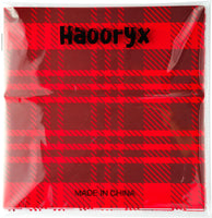 Haooryx 60pcs Valentine’s Day Red Plaid Patterned Paper Set, Double-sided 11’x11’ Heart Pattern Red Buffalo Plaid Scrapbook Specialty Paper Origami Paper for Valentine’s DIY Scrapbook Giftwrap Decor