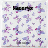 Haoorx 60pcs Spring Theme Butterfly Patterned Paper Set, Double-Sided 11’ x11’ Colorful Cute Butterfly Origami Paper Watercolor Butterfly Scrapbook Specialty Paper for Spring Easter Giftwrap Supplies