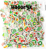 Haooryx 300pcs Christmas Theme Religious Cartoon Foam Sticker Cute Angel Snowman Cross Chtistian Self Adhesive EVA Foam Sticker Christian Bible Religious Sticker for VBS Sunday School Xmas Party Decor