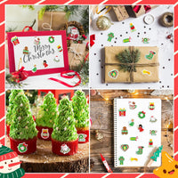 Haooryx 300pcs Christmas Theme Religious Cartoon Foam Sticker Cute Angel Snowman Cross Chtistian Self Adhesive EVA Foam Sticker Christian Bible Religious Sticker for VBS Sunday School Xmas Party Decor