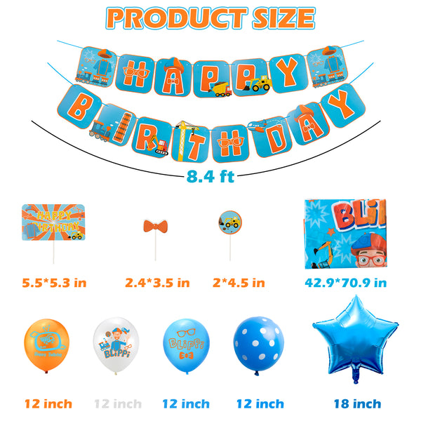 BLIPPI KIT BIRTHDAY PARTY  Birthday party giveaways, Birthday party,  Birthday