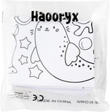 Haooryx Giant Polar Animals Themed Coloring Poster 4.6 x 2ft Large Jumbo Frozen Friends Blank Paper Banner with Penguin Polar Bear Coloring Tablecover Decoration for Kids DIY Art Craft Activity Supply