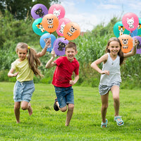 Haooryx 52Pcs Cat Balloon Birthday Decorations Including 5 Styles Cute Cartoon Kitten Print Latex Balloons Bouquets Adoption Pet Animal Party Favors Decor Supplies Photo Prop for Kids Boys Baby Shower