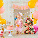 Haooryx 30Pcs Word Party Centerpieces Stick Table Toppers, Word Party Birthday Party Table Decorations Favor Double Sided Cake Topper Photo Booth Props for Kids Theme Party Supplies Baby Shower Decor