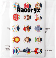 Haooryx 20 Sheets Kindergarten Graduation Gift Tag Label Stickers Round Owl Puppy Animal Kindergarten Class of 2023 Sticker for Card Envelope Seals Boy Girl Preschool School Congrats Grad Party Decors