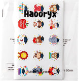 Haooryx 20 Sheets Kindergarten Graduation Gift Tag Label Stickers Round Owl Puppy Animal Kindergarten Class of 2023 Sticker for Card Envelope Seals Boy Girl Preschool School Congrats Grad Party Decors