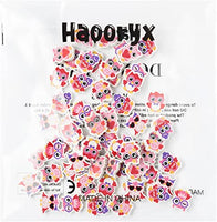 Haooryx 60Pcs Valentine Owl Mini Eraser for Kids Bulk Novelty Owl Pencil Eraser 3D Desk Puzzle Erasers Pet for Student Homework Reward Classroom Prizes Valentine's Day Party Favor Gift Filler Supplies