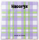Haooryx 60PCS Easter Pattern Paper Buffalo Plaid Scrapbook Paper Decorative Easter Scrapbook Specialty Craft Paper 11’x11’Double-Sided Spring Pastel Origami Paper for Card Making Scrapbook Decoration
