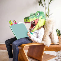 Haooryx 72Pcs Color Your Own Dinosaur Bookmarks, Kids DIY Coloring Blank Bookmarks Dinosaur Theme Book Marks for Teacher Student Classroom Rewards Supplies Paper Art Craft Kit Party Gift Bag Fillers